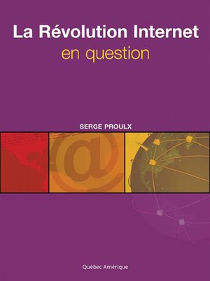 cover image of La Révolution Internet en question